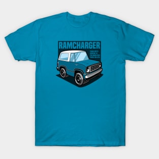 Medium Blue Ramcharger - 1974 T-Shirt